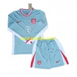 Camisolas de futebol Atlético Madrid Criança Equipamento Alternativa 2024/25 Manga Comprida